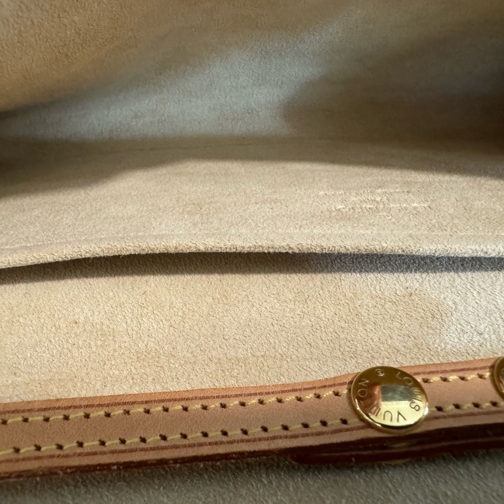 💯Authentic Louis Vuitton Monogram Twin GM Pochette - Picture 5 of 9